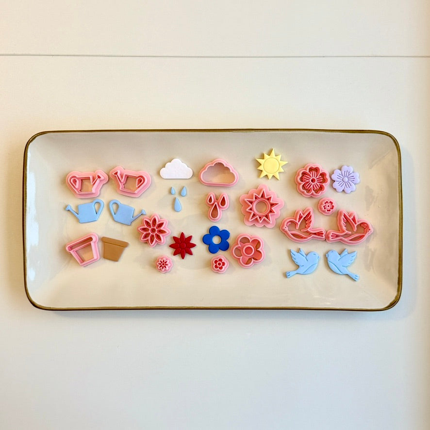 Spring Cutter Bundle | 0.2mm Blade, PLA+ Polymer Clay Jewelry Crafts