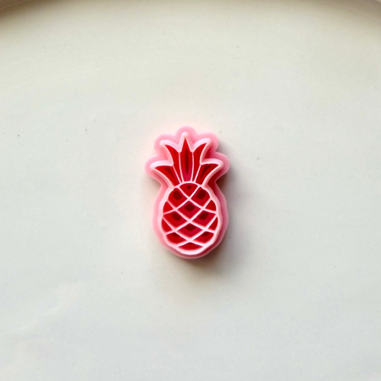 Pineapple Fruit Clay Cutter | Precision 0.2mm Blade, PLA+ Earring Jewelry Crafts