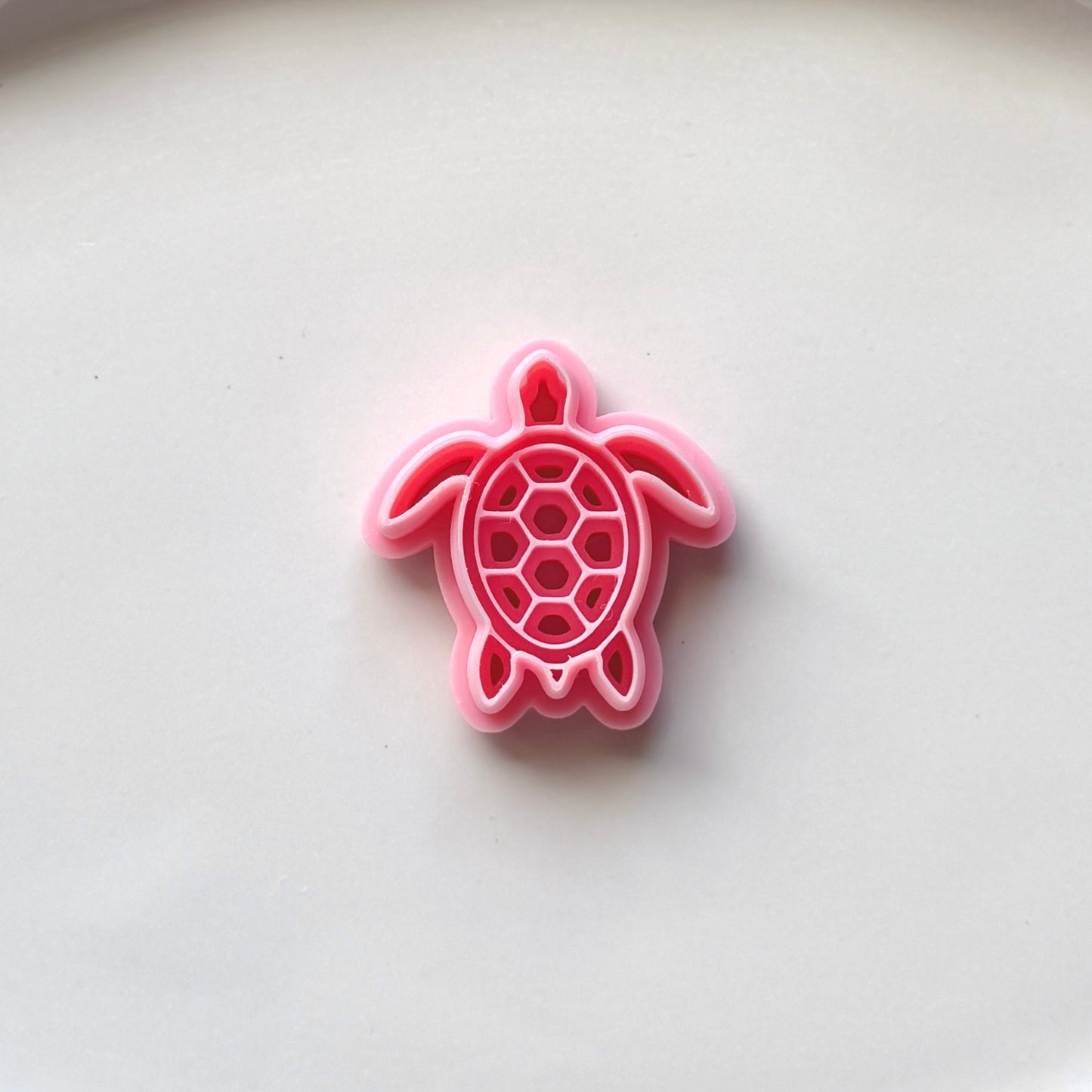 Sea Turtle Clay Cutter | Precision 0.2mm Blade, PLA+ Earring Jewelry Crafts