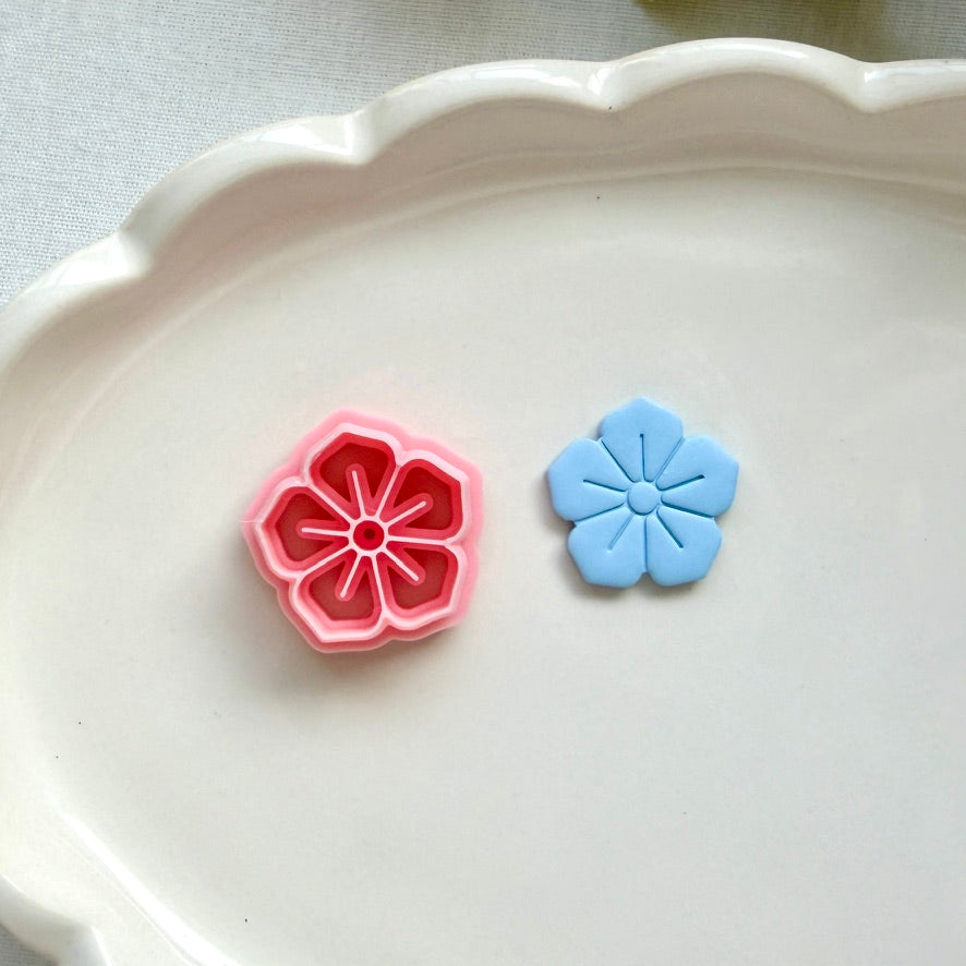Flower Clay Cutter | 0.2mm Precision Blade, PLA+ Durable 3D Printed Tool