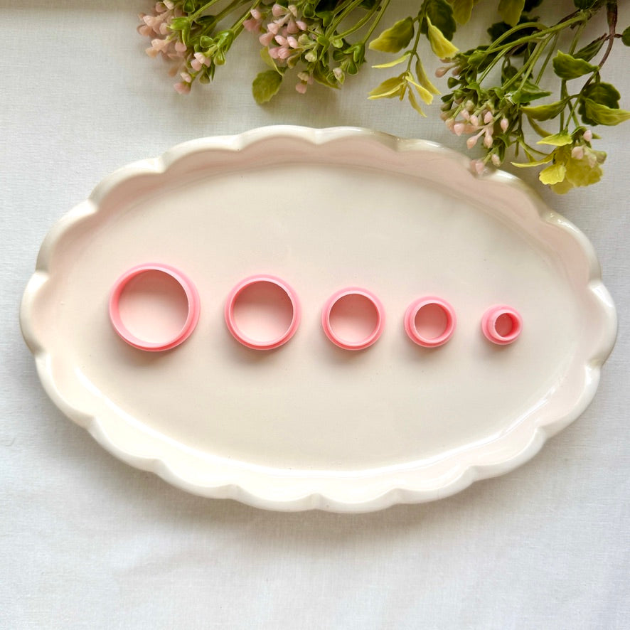 Circle Polymer Clay Cutter | Precision 0.2mm Blade, PLA+ Durable Tool