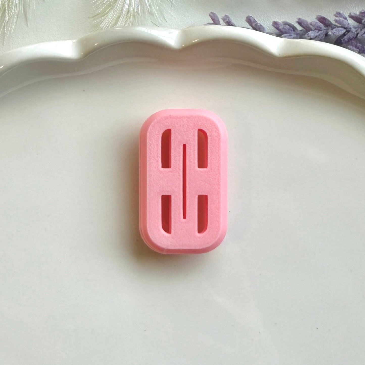 Rounded Rectangle Everyday Clay Cutter 30mm | Precision 0.2mm Blade, PLA+ Earring Jewelry Crafts
