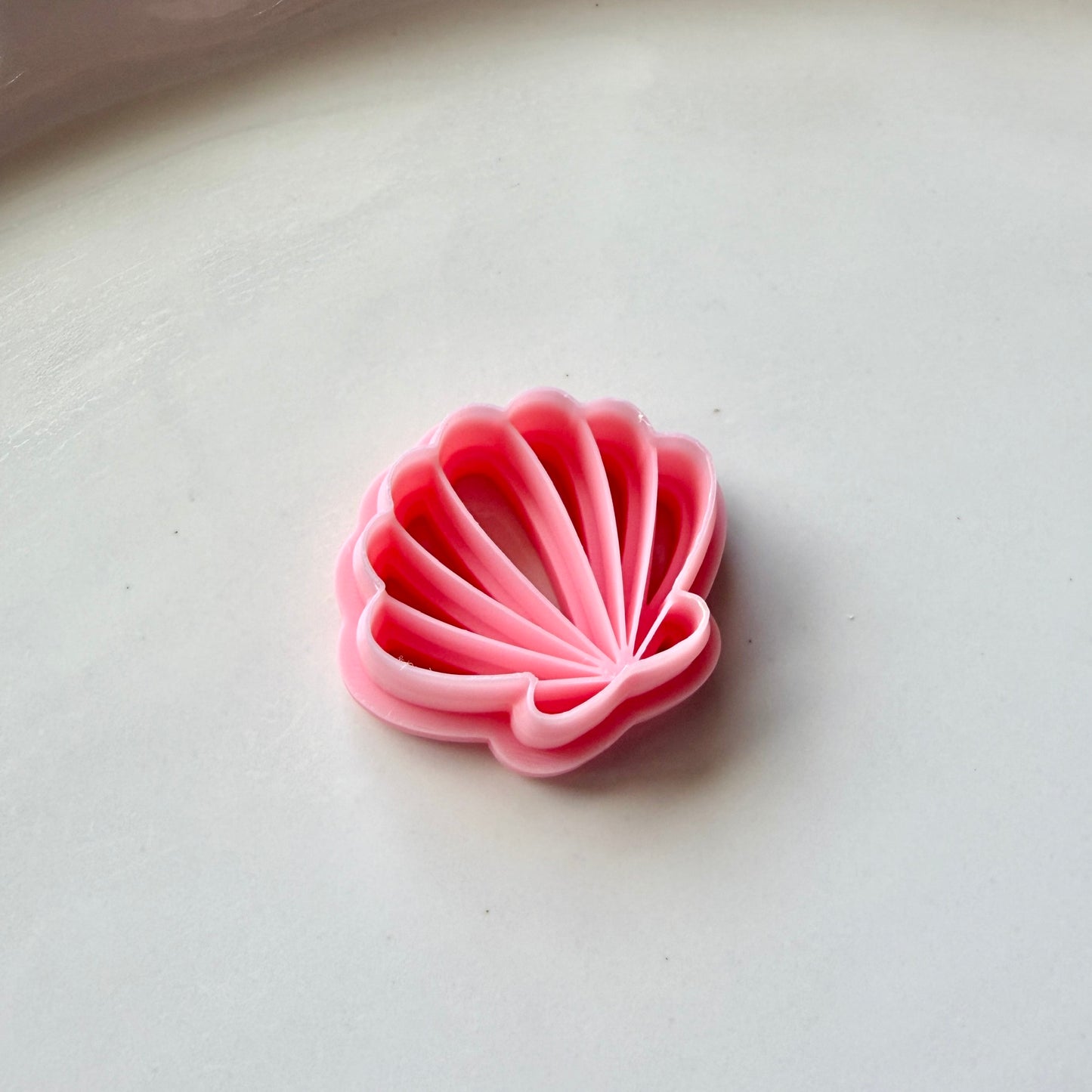 Sea Shell Beach Clay Cutter | Precision 0.2mm Blade, PLA+ Earring Jewelry Crafts